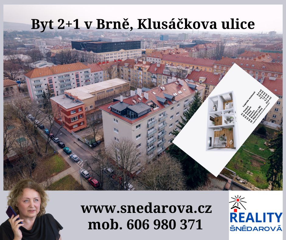 Byt 2+1 v Brně